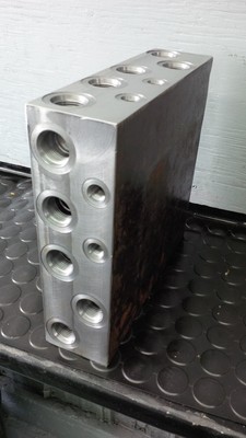 Hydraulic Block Machining