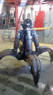 Hydraulic grab repair